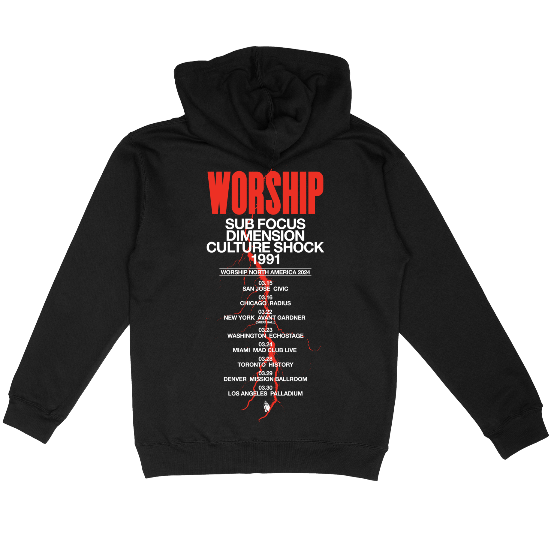 Worship Tour 2024 Hoodie